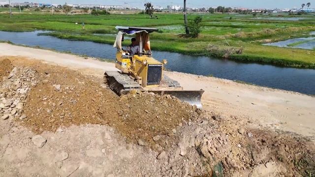 Строительство, засыпка нового участка