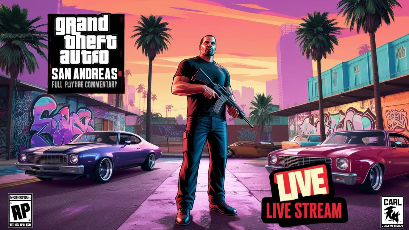 GTA San Andreas: Легенда возвращается | Полное прохождение + выполнение твоих запросов пиши в коммен смотреть онлайн