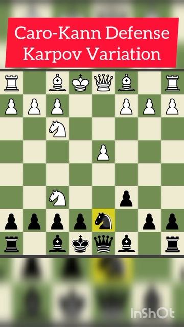 Caro-Kann Defense - Karpov Variation #chess #shorts #viral смотреть онлайн