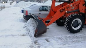 Bull SL300 качественная уборка снега