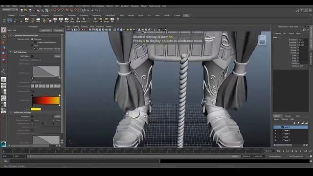 Myth Warrior | Game Character Zbrush Sculpt Maya 3D Modeling & Textures Tutorial Part04 смотреть онлайн
