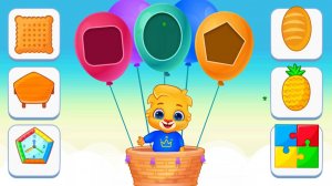 Обучающий мультик - Подбери пару фигурам