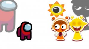 Амогус Убивает Мультяшных Спрунки