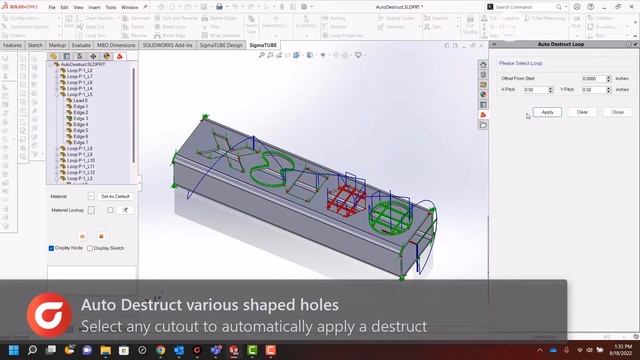 SigmaTUBE 23 for SolidWorks - Auto Destruct смотреть онлайн