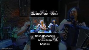 душевные песни Лена василек и Александр Бардин