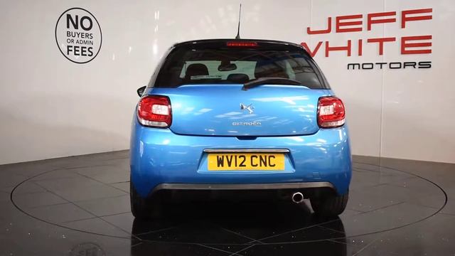 2012 Citroen DS3 1.6 VTi 16V DStyle Plus 3dr смотреть онлайн