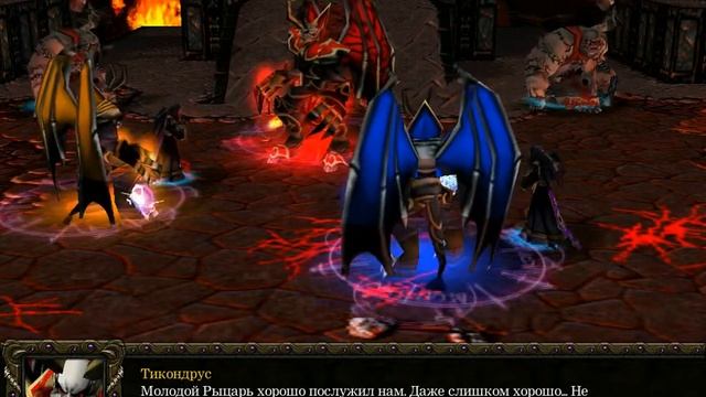Warcraft 3: Reign of Chaos на высоком. Интерлюдия: "Совет Повелителей Ужаса" (Внутриигровой ролик" смотреть онлайн