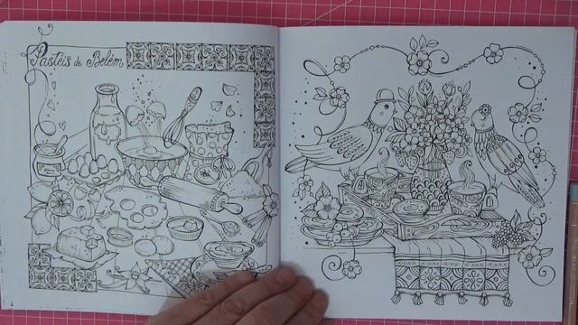 Full flip through of Rita Bernans new release 2021 'Meine Reise durch Europa' - Adult colouring смотреть онлайн