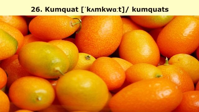 Vocabulary: Fruits, Nuts and Berries | 50 + words including rare ones | Listening and Speaking смотреть онлайн