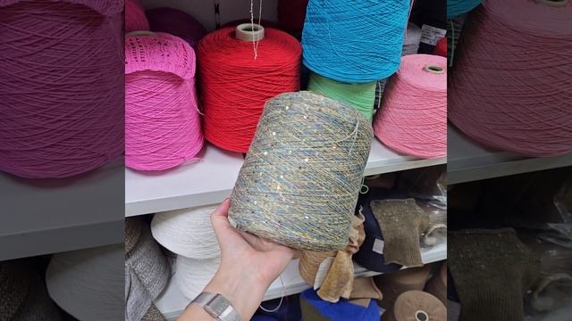 Королевские пайетки и микропайетки 100% хлопок. Магазин Народный клубочек #кучинелли смотреть онлайн