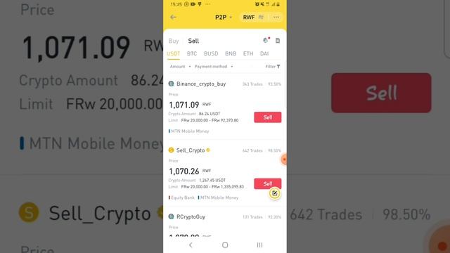 Uburyo wabikura amafranga ava kuri Binance akajya kuri mobile money смотреть онлайн