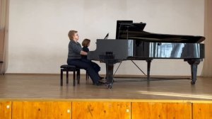 А. Цфасман. Лирический вальс. Играют М.С. Власова и И.В. Тюленева.