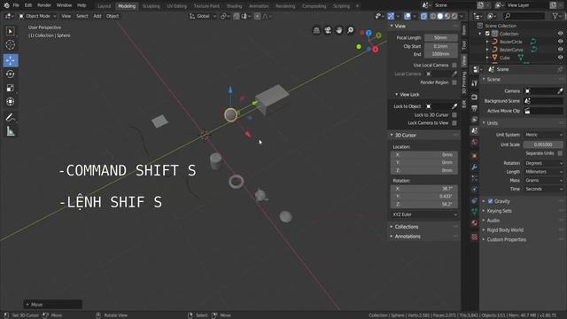 V#8: Blender, Basic commands 2, tu hoc смотреть онлайн