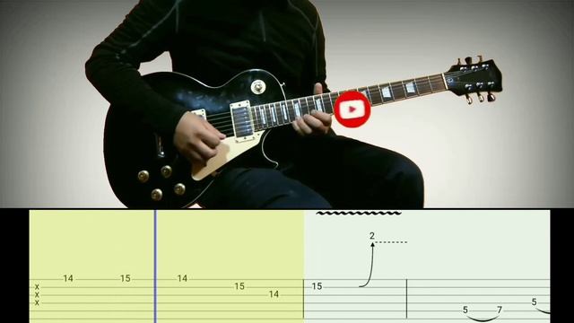 How to play | a world Without heroes-Kiss(guitar solo with Tab lesson) смотреть онлайн