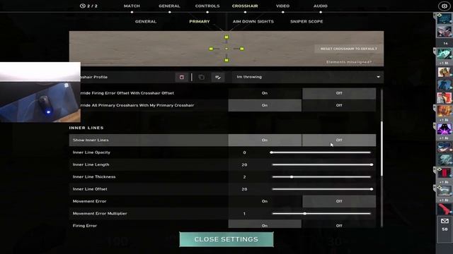 Prod Crosshair 2.0 || Valorant смотреть онлайн