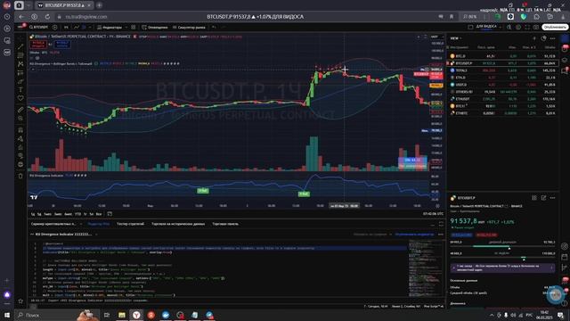 Объединяем популярные индикаторы и осцилляторы в TradingView за 9 минут смотреть онлайн