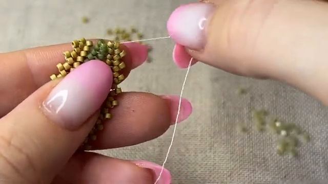 Мастер класс браслет из бисера Ндебеле. Автор МК MarsoJewellery смотреть онлайн