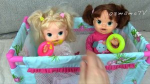 Вместо Садика Пойдут в Больницу Мультики Как Мама Играет в Куклы Пупсики 108мама тв