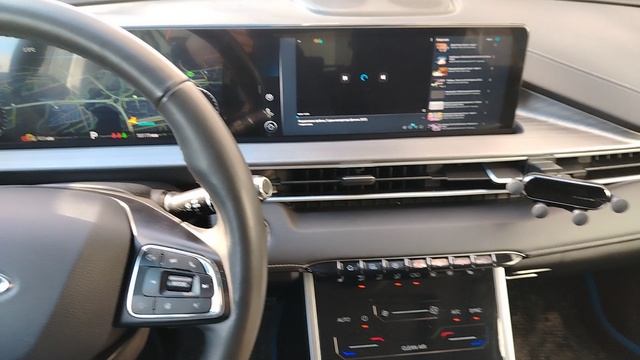 Установка приложений на Chery Tiggo 7 Pro Max (дорест), с выводом карт на приборную панель.mp4