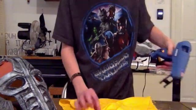 Denny's Prop Shop Whiterun Guard Helmet part 6- starting finishing touches смотреть онлайн
