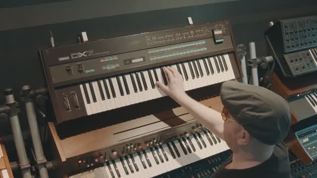 Axel F - Harold Faltermeyer (cover by Munatix), on two Roland Jupiter