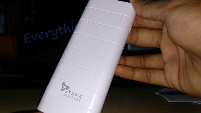 Syska 10000 mAh powerbank vs Mi2i смотреть онлайн