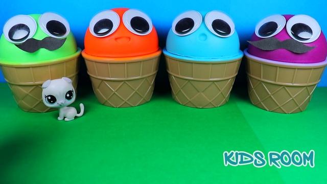 4 Colors Play Doh Ice Cream Cups PJ Masks Chupa Chups LOL Surprise Toys Kinder Yowie Surprise Eggs смотреть онлайн