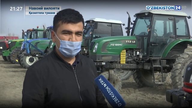 Навоийда «Ҳар бир ёшга бир гектар» лойиҳаси