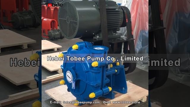 Tobee® horizontal slurry pumps with 45kw motors смотреть онлайн