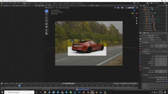 Photorealistic Automotive Render (Backdrop) | Blender 2.8 смотреть онлайн