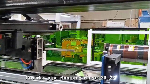 Автоматический лазерный станок для резки труб TK120 - максимальная скорость перемещения 180 м/мин, смотреть онлайн