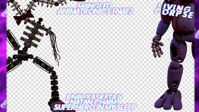 Speed Edit | FNaF | Mangled Animatronics FNaF2