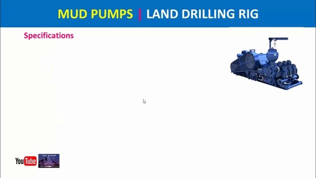 Mud Pumps F1600 Features and Specifications for Land Drilling Rig смотреть онлайн