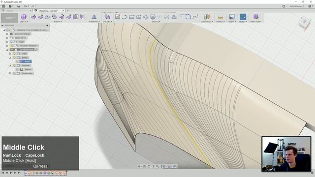 Autodesk Fusion 360 Patches, Forms and Solids | /CADalong смотреть онлайн