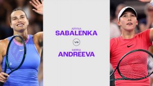 05.06.24. Мирра Андреева - Арина Соболенко. WTA Roland Garros. Mirra Andreeva - Aryna Sabalenka