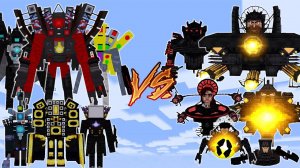 КАМЕРАМЕН ТИТАН ПРОТИВ TITAN ASTRO В МАЙНКРАФТЕ