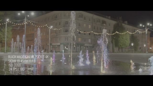 Test Blackmagic cinema pocket 4k. смотреть онлайн