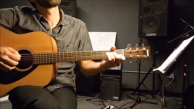 Knockin On Heaven's Door - Easy Guitar Lesson смотреть онлайн