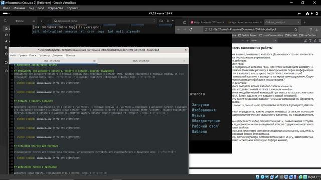 создание отчета 6