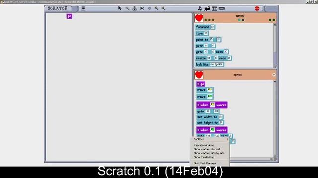 How To Close Scratch Earlier Versions From Scratch 0.1 - Scratch 1.3