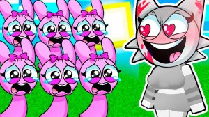 1000 ПИНКИ КЛОНОВ БОЯТСЯ ВЛЮБЛЁННОЙ ВЕНДЫ СПРУНКИ в МАЙНКРАФТ