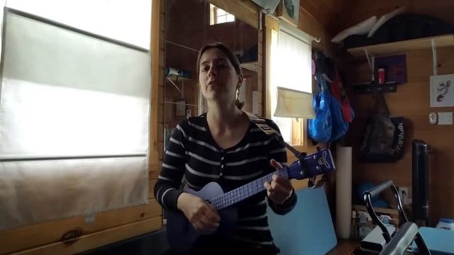Little Black Cloud original song on ukulele by Melissa Nannen смотреть онлайн