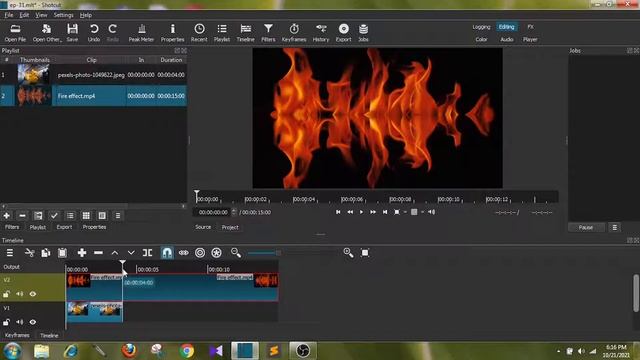 Add Fire Effect in video | Shotcut video editor | EP 31 смотреть онлайн