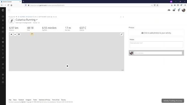 Izvoz .gpx datoteke sa Garmin Connect veb prezentacije. смотреть онлайн