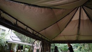 Шторы для беседки - Оформление Уличной беседки шторами на заказ. Какие шторы повесить в беседку ?