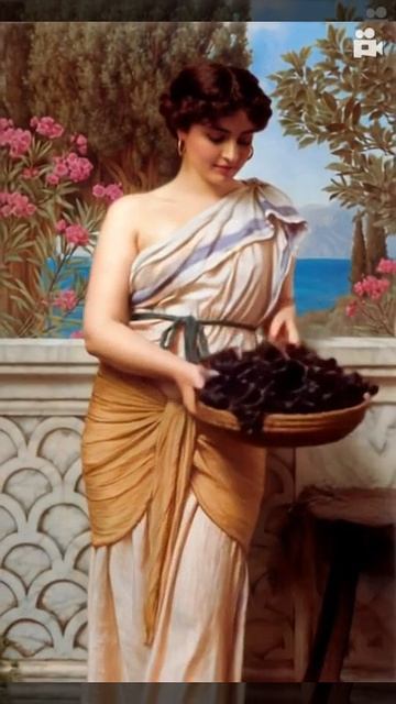 ожившие картины John William Godward смотреть онлайн