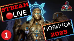 RAID STREAM LIVE НОВИЧОК 2025 ! С чистого листа ! Эффективный и красивый РЕЙД на новом аккаунте !