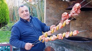 Шашлык из индейки в тандыре и люля-кебаб на мангале. Армянский рецепт от Жоржа