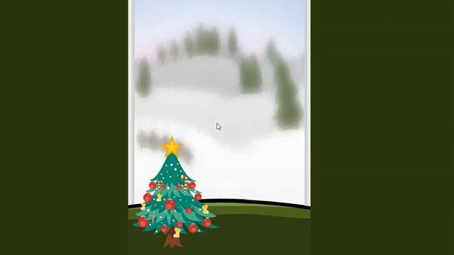New Year Santa Claus outside the window AngleStudio смотреть онлайн
