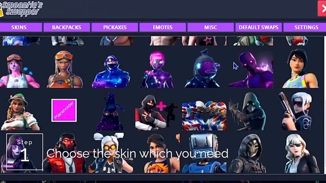 TUTORIAL BEST FORTNITE SKIN CHANGER 2021! GALAXY SWAPPER V3